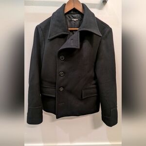 Cropped Japanese Peacoat